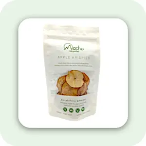 Apple Krispies – Kurutulmuş Elma Çıtırları – Kırmızı  – Tatlı & Baharatlı (Tarçın & Karanfilli)